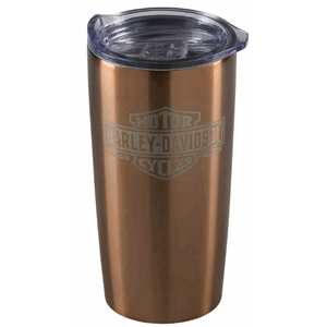 H-D Copper Travel Mug