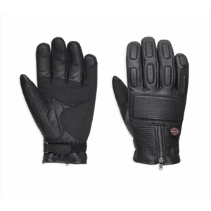 H-D Men's Miler Leather Gloves