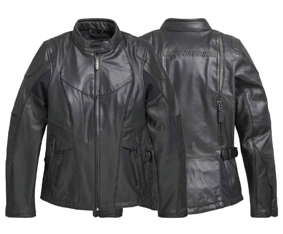 HD FXRG WATERPROOF LEATHER JACKET WOMAN LAZYBOYZ
