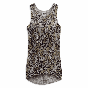 TANK-SWEATER,CAMO PRINT,SKULL,