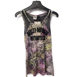 TANK-MESH,PRINT ALLOVER