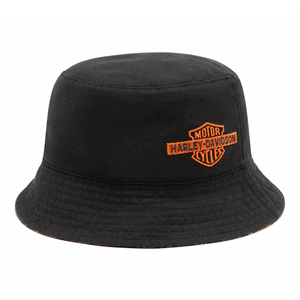 H-D ESSENTIAL OIL CAN REVERSIBLE BUCKET HAT