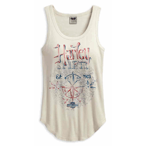 HARLEY-DAVIDSON WOMEN'S HARLEY SPIRIT SLEEVELESS TANK TOP