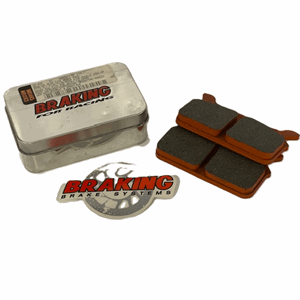 BRAKING DISC PADS REAR B/TWINS FLH'S 1986-1999