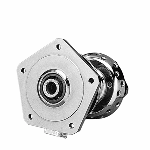 HUB REAR WHEEL SINGLE DISC CHROME FIT HARLEY TOURING 1986-99