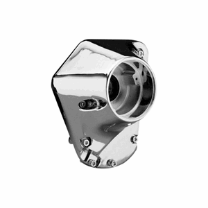 CAM COVER CHROME, SIDE OILER 1970-E73 BIG TWIN MODELS
