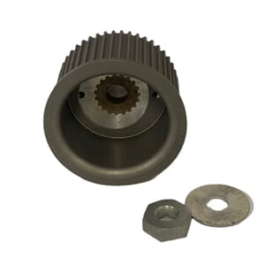 BDL FRONT PULLY 3"  8MM 47T TAPERED SHAFT BIG TWIN 36-54