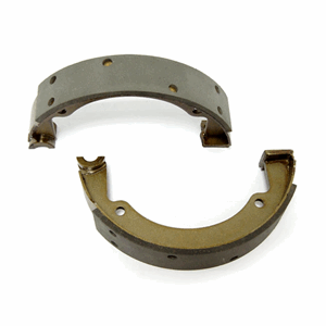ORGANIC BRAKE SHOE AND LINING, BIG TWIN 1938-1957