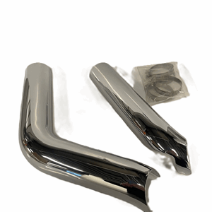 HEAT SHIELD SET FOR 2.25" SANTEE/DUAL PIPES