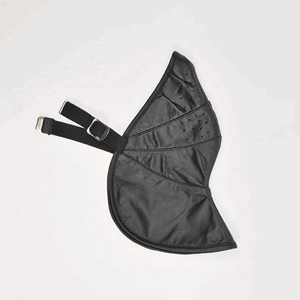 Mk2 Universal Face Mask Black Leather