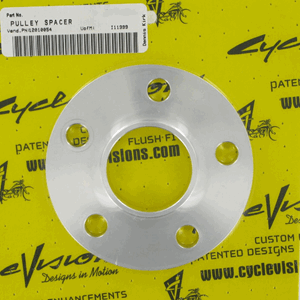 REAR WHEEL PULLEY SPACER 84-89 WHEELS 1/4" THICK - CV2001