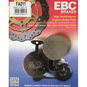 EBC FA011 BRAKE PADS ISR 2-PISTON CALIPER