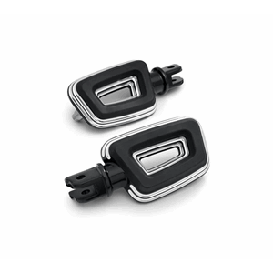 EMPIRE LARGE FOOTPEGS,RIDER,BLACK EDGE CUT