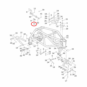 PIN, SIDESTAND SPRING BUELL 96-02