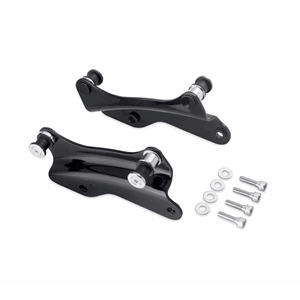 4-POINT DOCKING HARDWARE KIT - GLOSS BLACK 14-UP TOURING
