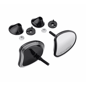 EDGE CUT TAPERED FAIRING MOUNT MIRRORS, TOURING 14-L