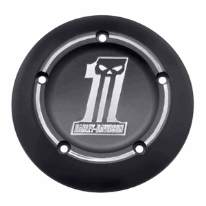 DARK CUSTOM #1 AIR CLEANER TRIM, FITS EVOLUTION 1340