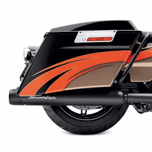 SCREAMING EALGE 4" STREET CANNON SLIP-ON MUFFLERS