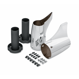 H-D SCREAMIN' EAGLE FISHTAIL 4" END CAPS