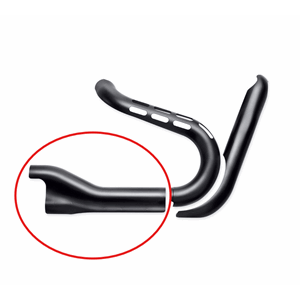 HEATSHIELD ASSEMBLY COLLECTOR (BLACK) F/FXD'S W/FRWD CNTRL