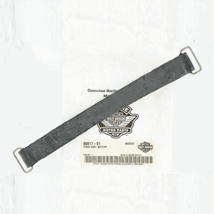 BATTERY HOLD DOWN STRAP. RUBBER, V-ROD/DYNA