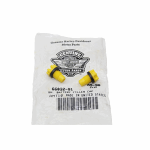GENUINE HARLEY-DAVIDSON BATTERY FILLER CAPS (STK)