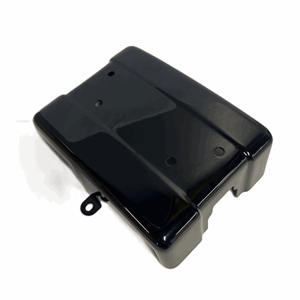 BATTERY COVER,BLACK 06-17 DYNA