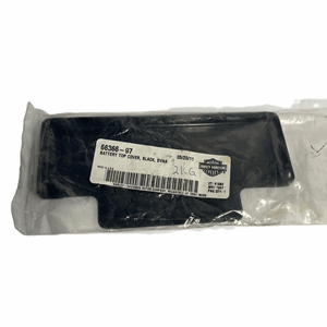 BATTERY COVER,BLACK DYNA 97-02