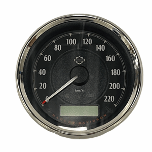 SPEEDO,4/KPH,BLACK/S.S. FXDB/FXDL/FXDWG 2012-17