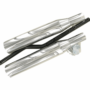 MUFFLER KIT, STAGGERED SHORTY DUALS-SCREAMIN' EAGLE II