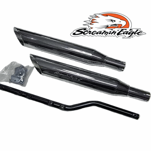 SCREAMIN EAGLE EXHAUST MUFFLERS, 00-06 SOFTAILS