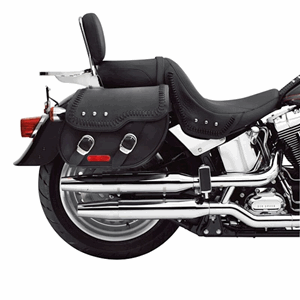 LEATHER SADDLEBAGS - FAT BOY MODELS