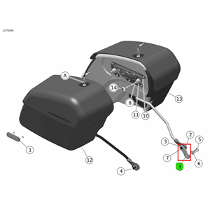 PL/BRKT,S-BAG MTG,DOCKING