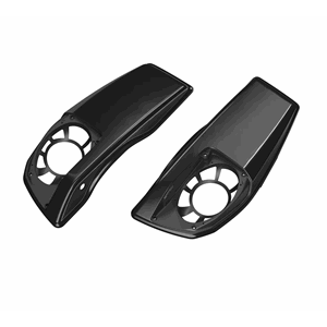 COLOR MATCHED SADDLEBAG SPEAKER LIDS - LEFT & RIGHT VIVID BL