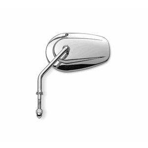 TAPERED SHORT STEM MIRROR - LEFT SIDE, CHROME