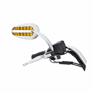 MIRRORS W/ AUXILIARY RUNNING LIGHT AND DIRECTIONAL INDICATOR