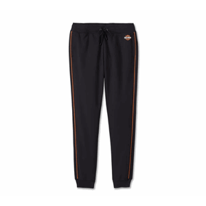 WOMEN'S CLASSIC BAR & SHIELD JOGGERS - HARLEY BLACK