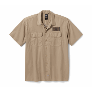MEN'S DICKIES X H-D BUILT TO OUTLAST WORK SHIRT-DESERT SAND