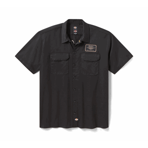 MEN'S DICKIES X H-D BUILT TO OUTLAST WORK SHIRT - BLACK