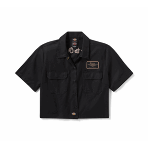 WOMEN'S DICKIES X H-D BUILT TO OUTLAST BOXY WORK SHIRT