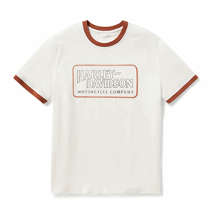 MEN'S VINTAGE DROP H RINGER TEE