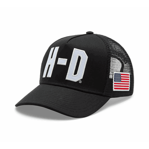 FACTORY RACING FANWEAR TRUCKER CAP - HARLEY BLACK