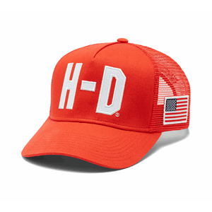 FACTORY RACING FANWEAR TRUCKER CAP - RACING ORANGE