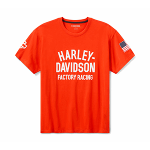 FACTORY RACING FAST JOHNNIE TEE - RACING ORANGE