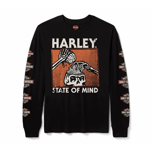 MEN'S H-D STATE OF MIND LONG SLEEVE TEE
