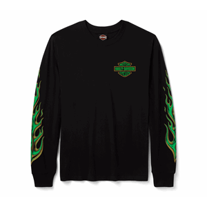 H-D SKULLY MCGEE LONG SLEEVE TEE