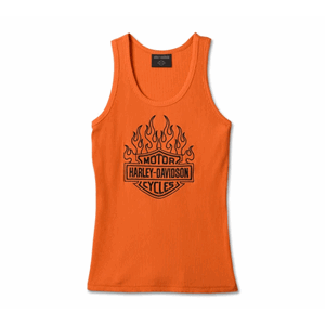 WOMEN'S FUEL TO FLAMES RIBBED TANK
