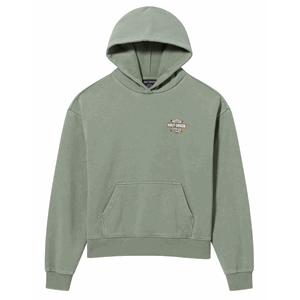 HARLEY-DAVIDSON WOMEN´S HOODIE AMERICAN CLASSIC GREEN