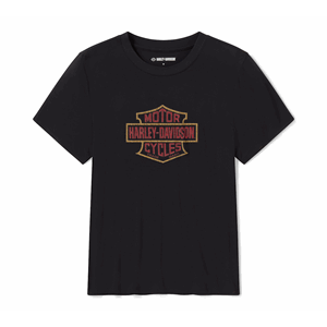 WOMEN'S BLING BAR & SHIELD TEE