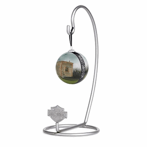 HARLEY-DAVIDSON® BAR & SHIELD ORNAMENT HANGER HOOK, SILVER